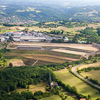 Photo aerienne entreprises